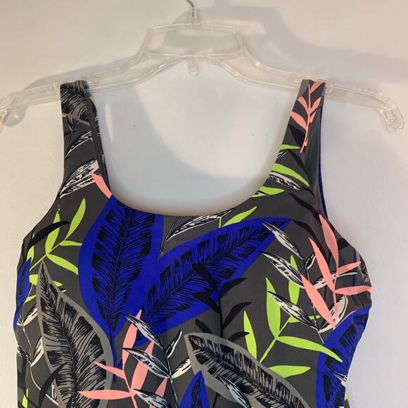 ATHLETA Women’s Midnight Palm Scoop One Piece Swimsuit / Size: Small - Picture 9 of 12